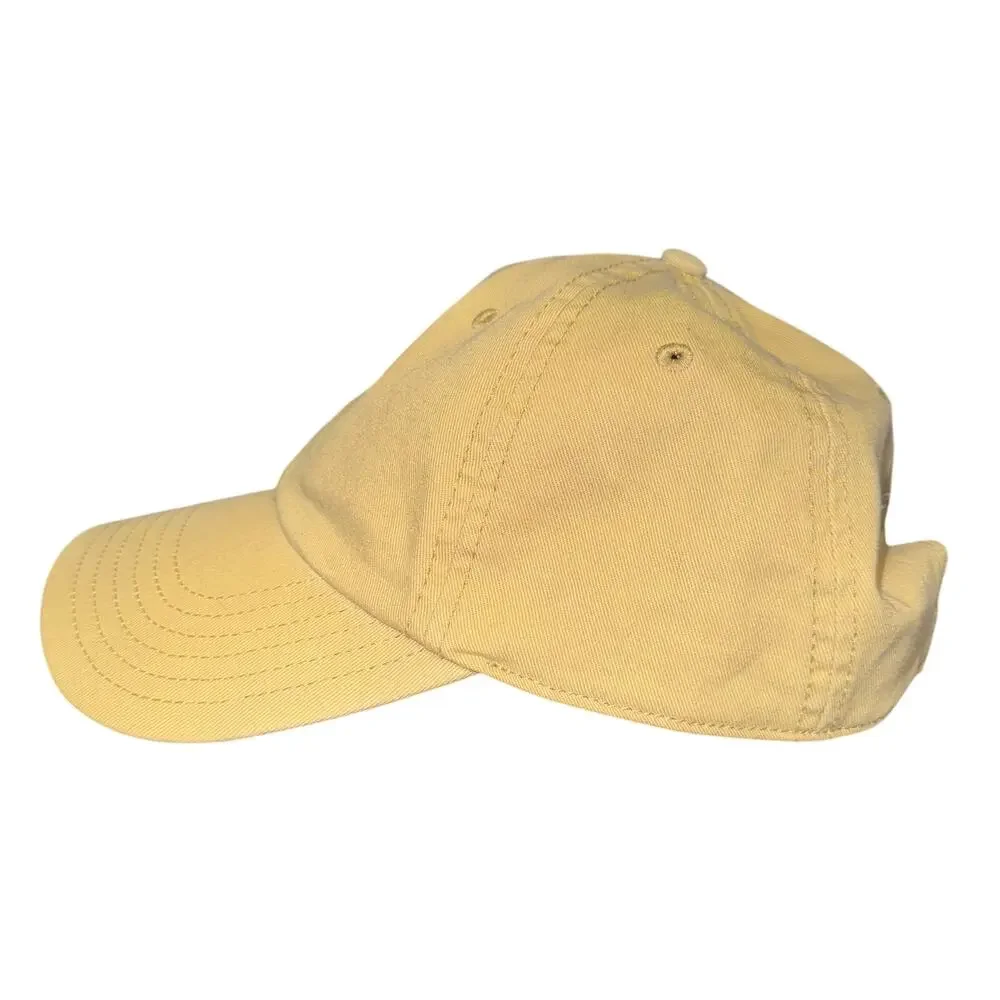 Birddogs Baseball Hat Unisex One Size Beige Canvas Embroidered Logo Adjustable
